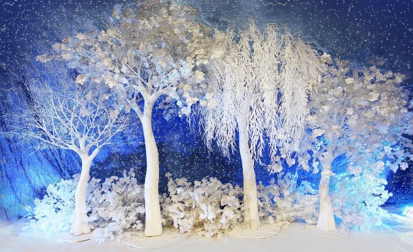 Зимняя аппликация