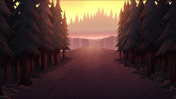 Гравити Фолз закат