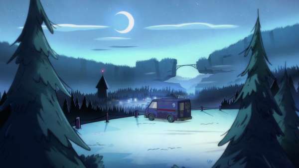 Темный лес Гравити Фолз