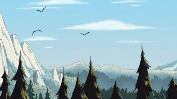 Гора из Гравити Фолз