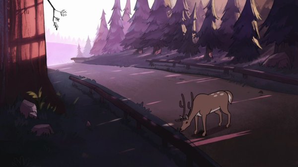 Гравити Фолз локации