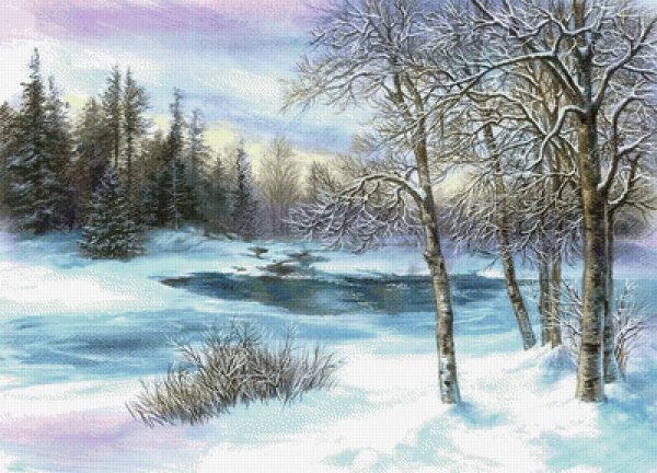 Зорина Болдеску пастель пейзаж