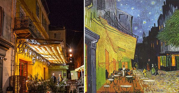 3d фреска Ван Гог