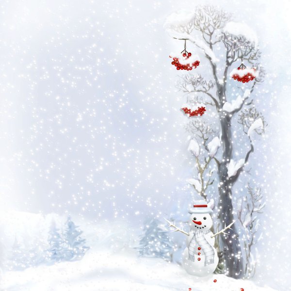 Клипарт зима на прозрачном фоне