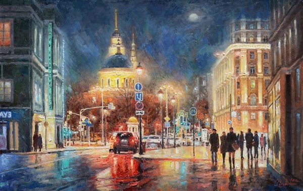 Картина «ночь в Иерусалиме» трерьяковка