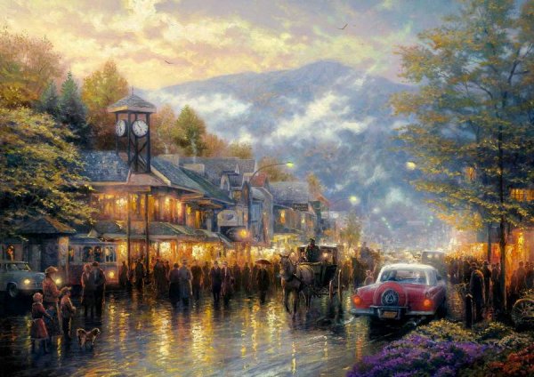 Американский художник Томас Кинкейд картины