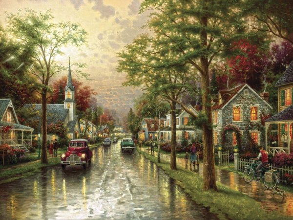 Художника Томаса Кинкейда (Thomas Kinkade)