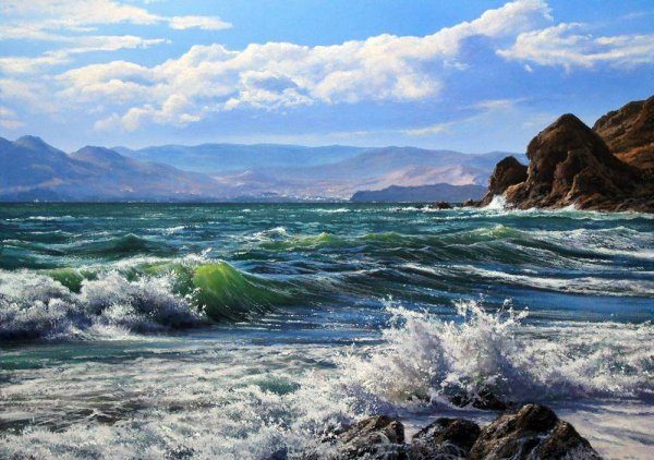 Живопись Виктор Юшкевич маслом