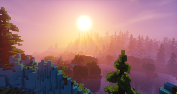 Пейзажи МАЙНКРАФТА