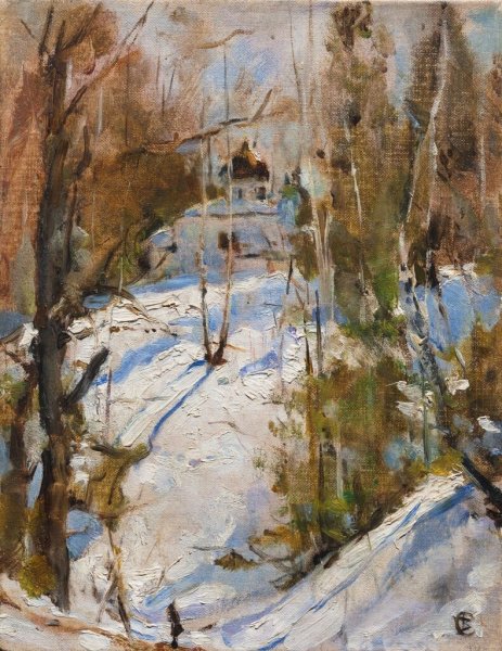 Зимние пейзажи Серова
