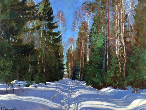 Алексей Кондратьевич Саврасов деревня