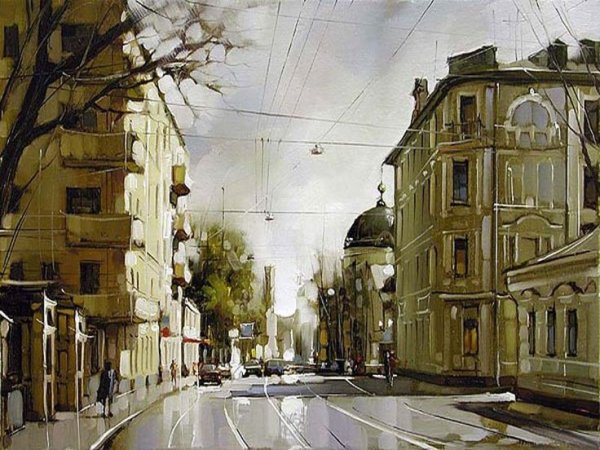 Живопись Москва переулок Сивцев Вражек