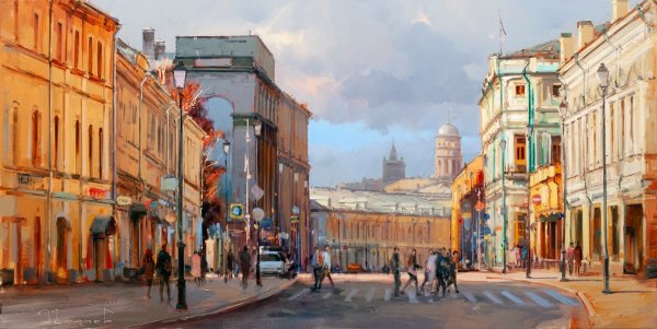 Живопись , Алексей Шалаев , пейзаж, Москва