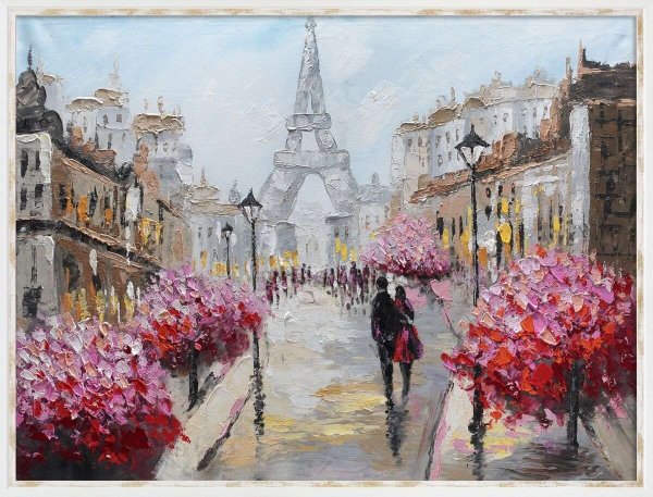 Клод Моне Париж после дождя