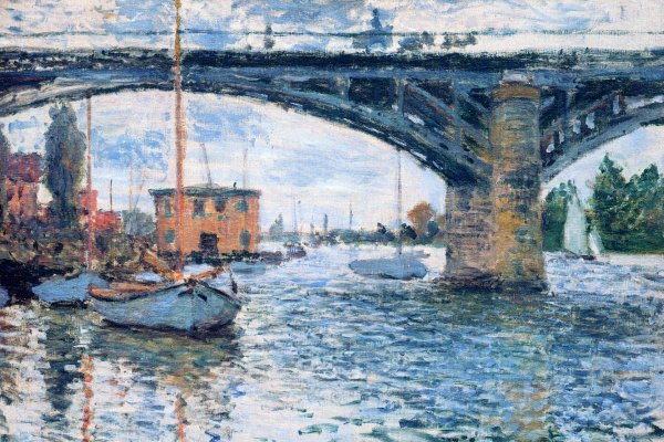 Клод Моне мост в Аржантее