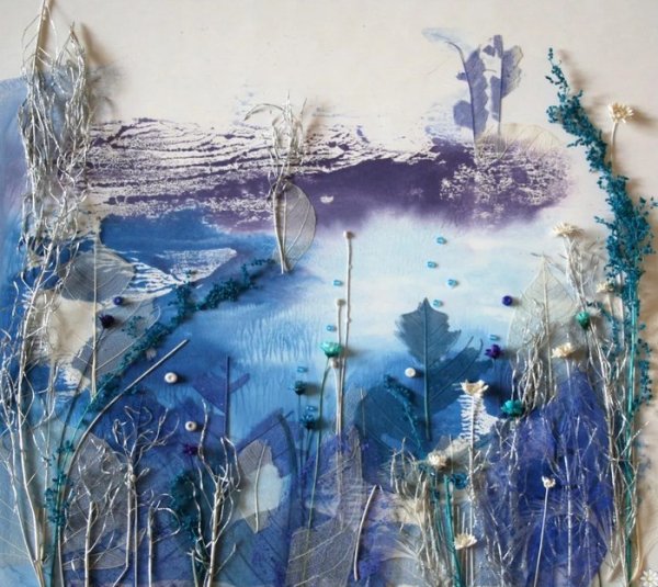 Флористические панно и коллажи