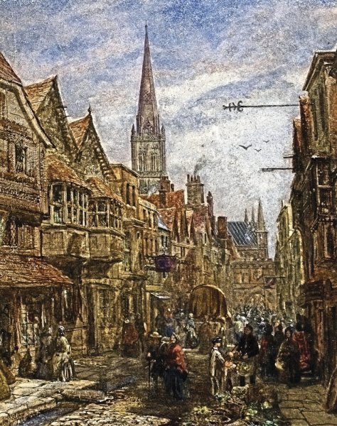 Джон Аткинсон Гримшоу the Mansion House, London