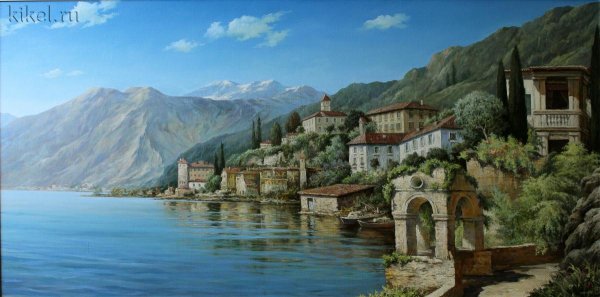 Итальянский художник Винченцо Априле