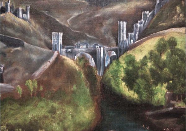 Эль греко вид Толедо картина