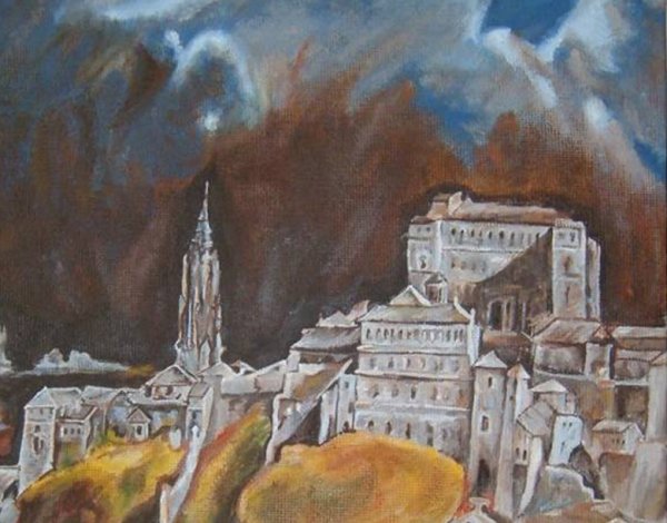 Эль греко вид Толедо