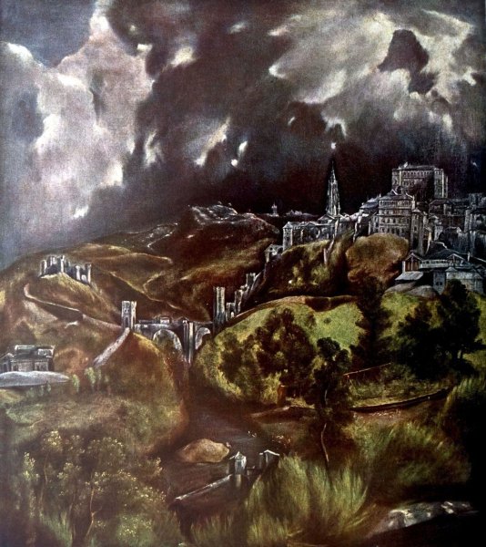 Эль греко вид Толедо