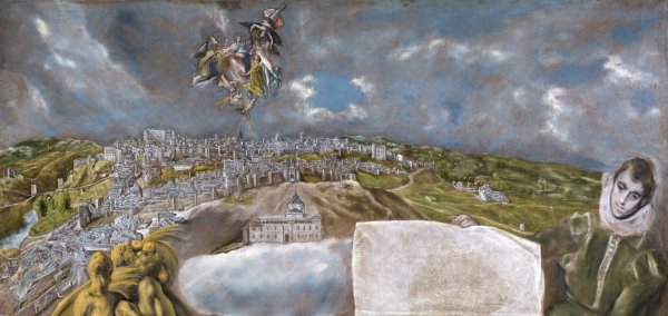 Эль греко Толедо в грозу