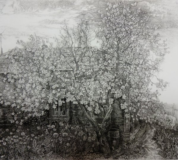 Зорин художник офорт