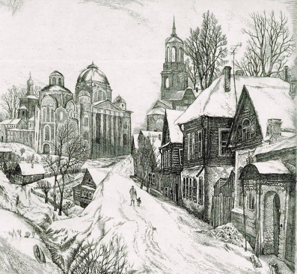 Станислав Михайлович Никиреев офорты