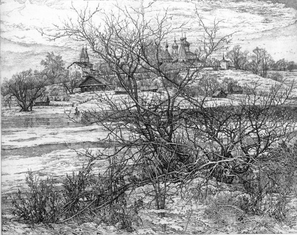 Александр ветров офорт