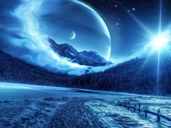 Фантастические пейзажи