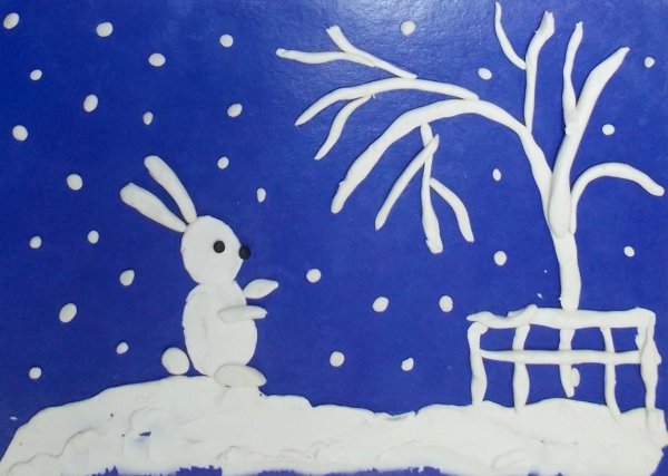 Рисование зима