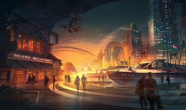 Роберт Файнэл Robert Finale картины Парижа