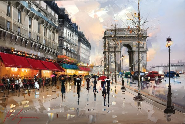 Ливийский художник Kal Gajoum