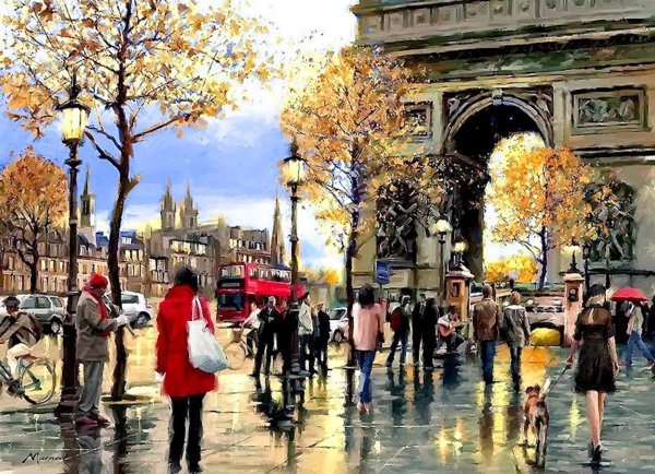 Картины мост Александра третьего