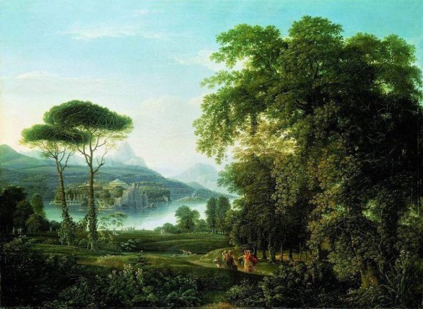 Матвеев водопады в Тиволи