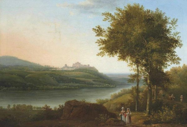 Ф М Матвеев швейцарский пейзаж