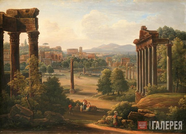 Федор Матвеев вид на Лаго Маджоре