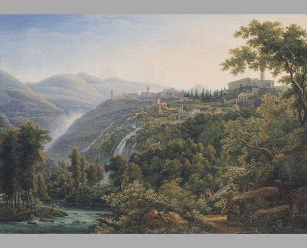 Ф.Матвеев. Итальянский пейзаж. 1819