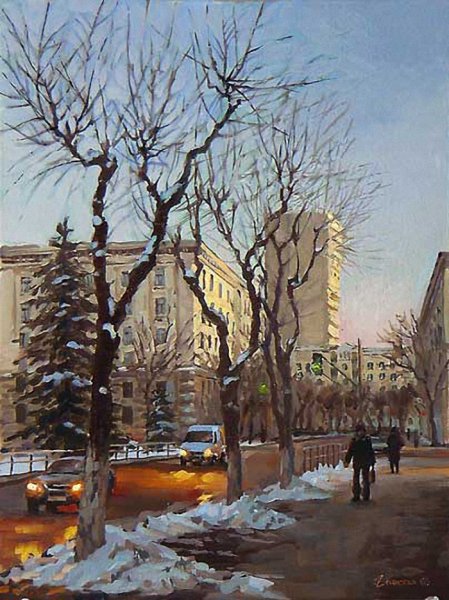 Самарский художник Глинский