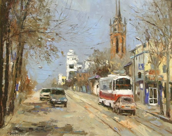 Самара на картинах художников