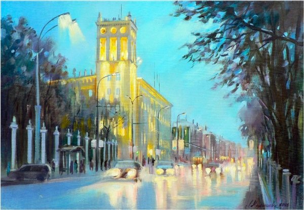 Пермский художник любовь Малышева