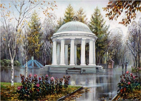 Картина "дом Мешкова" в Перми