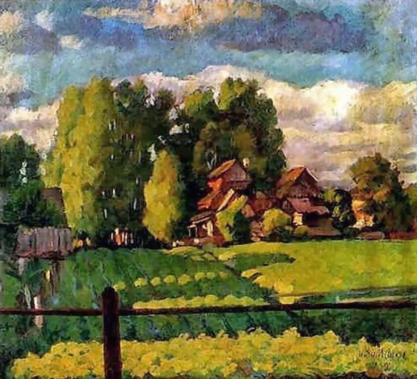 Александр Куприн «Москва. Пейзаж с Церковью»