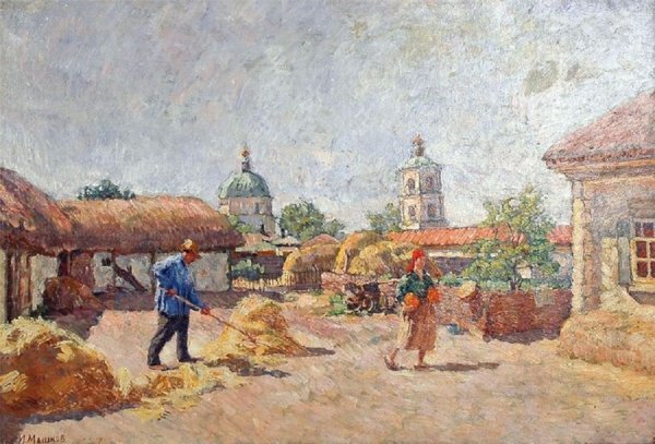 Пейзаж вид Москвы