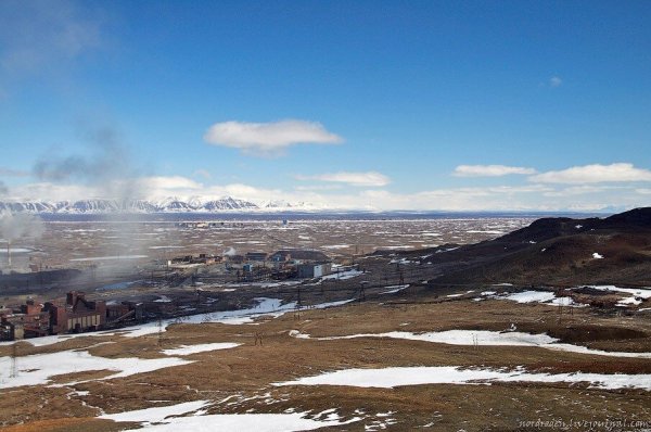 Горы Таймыра в Норильске и в Талнахе