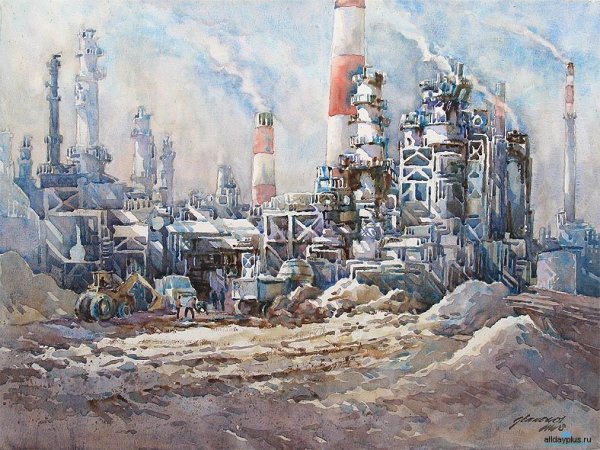 Кормашов Индустриальный пейзаж