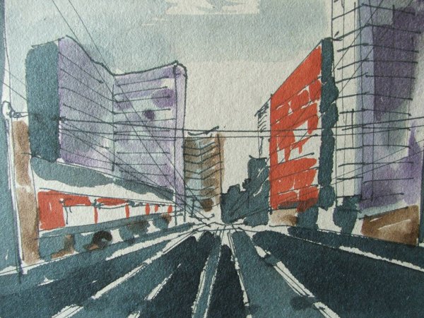 Композиция улицы города