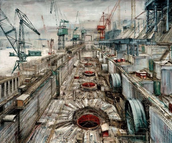 Индустриальный пейзаж Пенри Уиллиамс