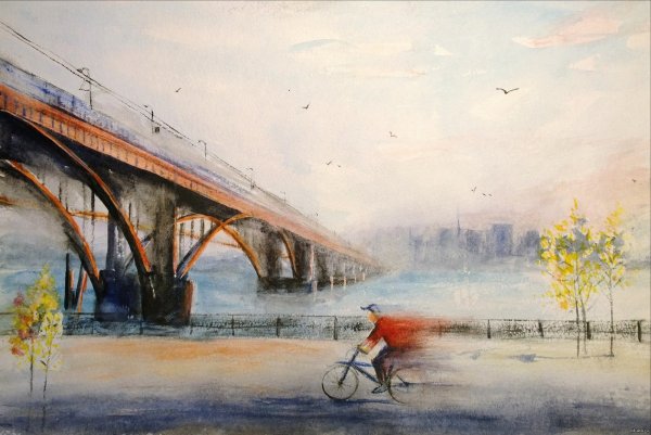 Новосибирские акварелисты