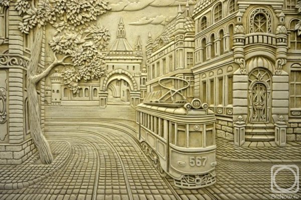 Барельеф улицы Венеции